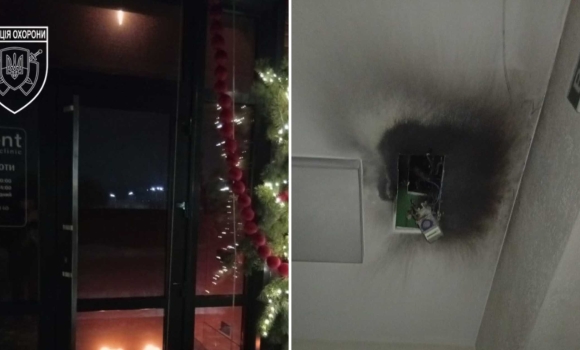 У Вінниці поліцейські врятували стоматологію від займання