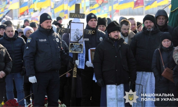 У Вінниці попрощалися зі старшим сержантом стрілецького батальйону поліції 
