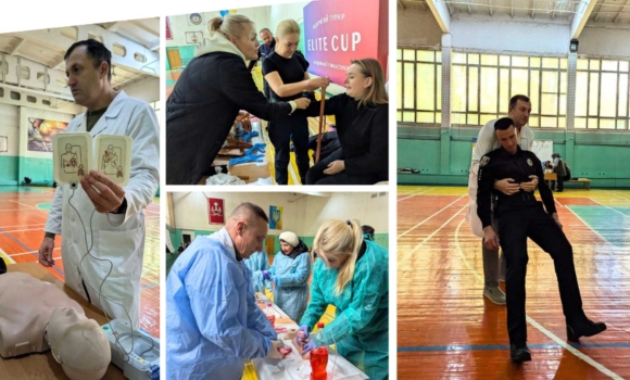 У Вінниці провели серію тренінгів із надання першої домедичної допомоги