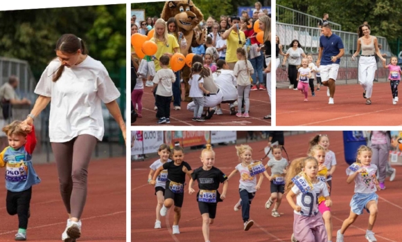 У Вінниці провели спортивний захід для дітей «Vinnytsia Kids Race 2025»
