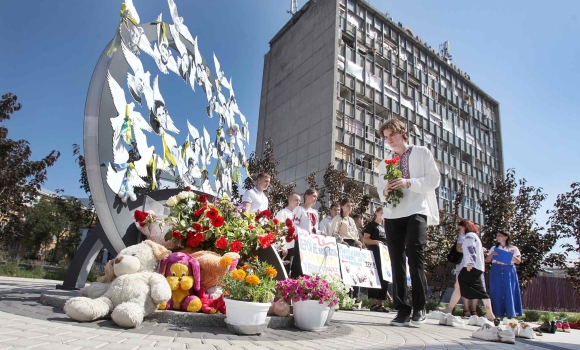 У Вінниці провели захід пам'яті жертв терору 14 липня 2022 року