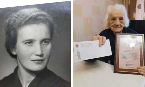 У Вінниці привітали першу у 2026 році ювілярку