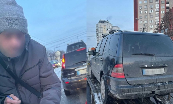 У Вінниці п’яний водій вчинив ДТП та втік – його зупинили на вул. Пирогова