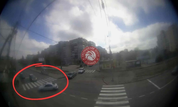 У Вінниці сталась ДТП на перетині вулиць Келецької та Лялі Ратушної