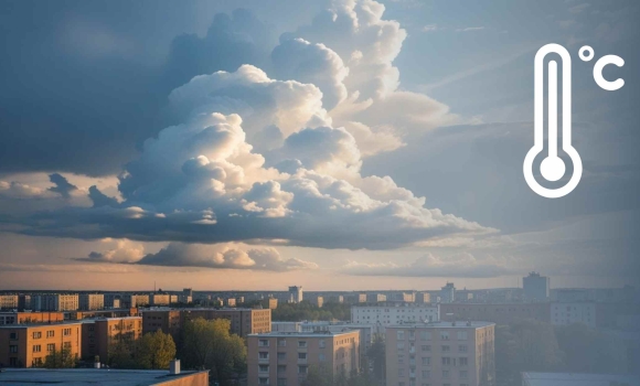 У Вінниці синоптики обіцяють в неділю, 15 червня, мінливу хмарність, без опадів