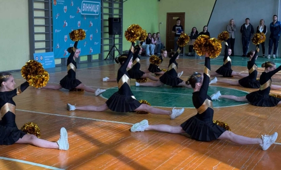 У Вінниці відбувся фінал «Пліч-о-пліч. Всеукраїнські шкільні ліги» з черлідингу