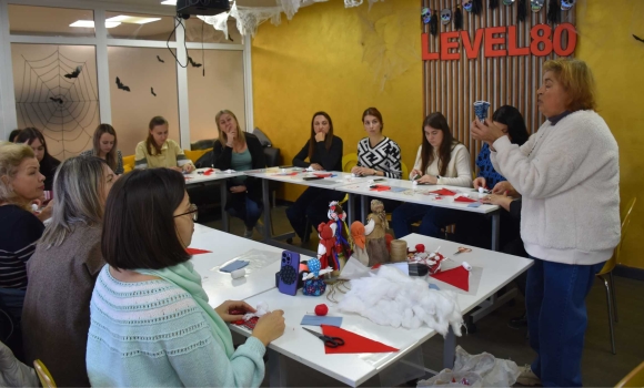 У Вінниці відбувся майстер-клас з із виготовлення ляльки-мотанки У Вінниці відбувся майстер-клас з із виготовлення ляльки-мотанки