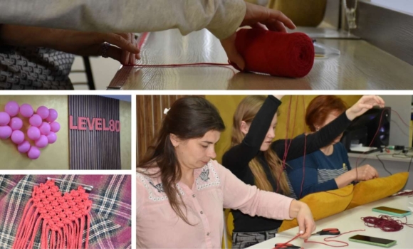 У Вінниці відбувся майстерклас із плетіння сердець у техніці макраме