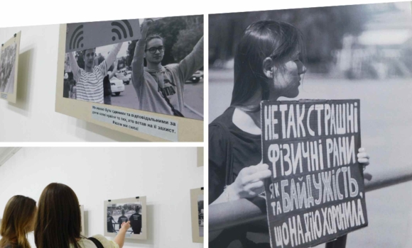 У Вінниці відкрилась фотовиставка з акцій-нагадувань про полонених та безвісти зниклих