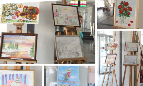 У Вінниці відкрилась виставка дитячих робіт студії «Барвистий дивоцвіт»