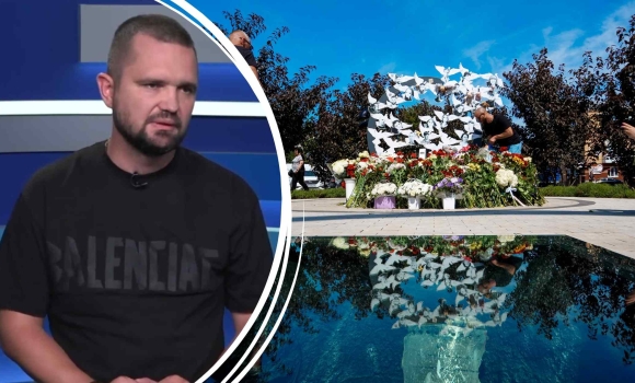У Вінниці відкрили інсталяцію на місці трагічного ракетного удару