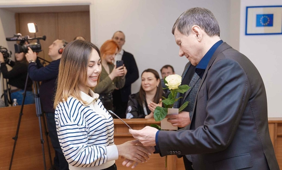 У Вінниці відзначили сім’ї, в яких народилися малюки на Різдво та у новорічну ніч