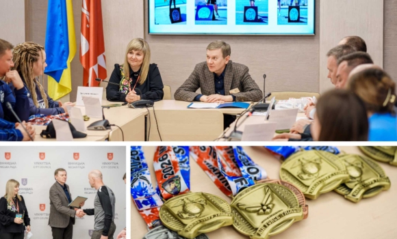 У Вінниці відзначили ветеранів, які взяли участь у міжнародних адаптивних змаганнях у США