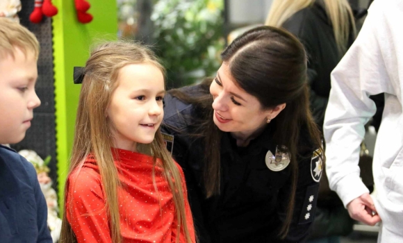 У Вінниці влаштували івент «Різдво із поліцейським» 