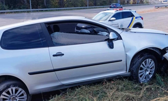 У Вінниці водій Volkswagen Golf напідпитку тікав від патрульних 