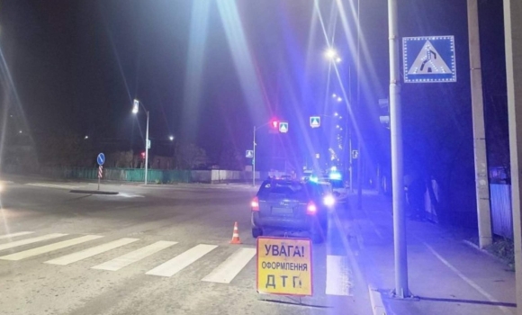 У Вінниці водій збив 15-річну школярку на пішохідному переході