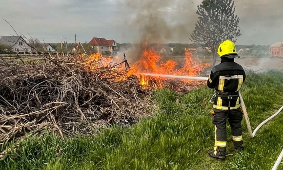 У Вінниці вогонь спалахнув безпосередньо в приміщенні пральні