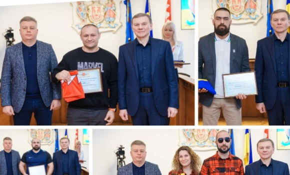 У Вінниці вручили стипендії ветеранам, які прославляють громаду на спортивній арені
