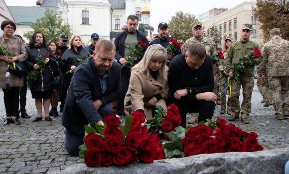 У Вінниці вшанували пам'ять полеглих Захисників і Захисниць 