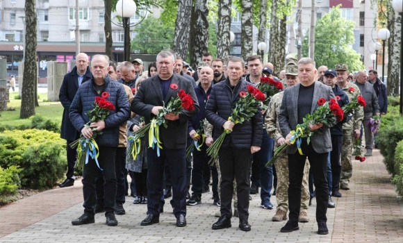 У Вінниці вшанували пам'ять загиблих у Другій світовій війні