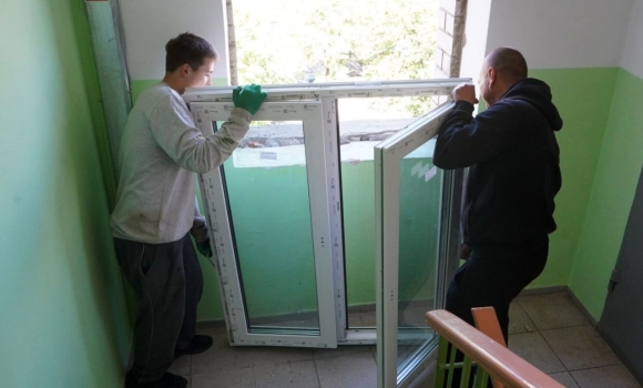 У Вінниці замінили вікна в багатоповерхівках на Академіка Ющенка та проспекті Юності