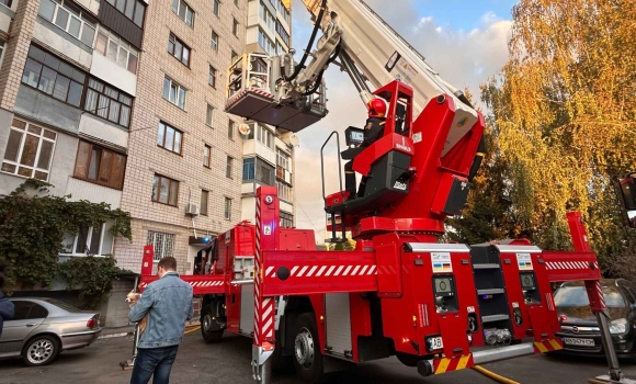 У Вінниці згоріла квартира через необережність власника під час куріння