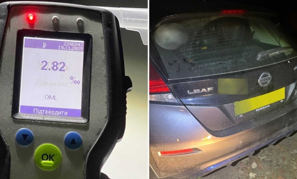 У Вінниці зупинили п’яного водія-порушника на вулиці Маріупольській