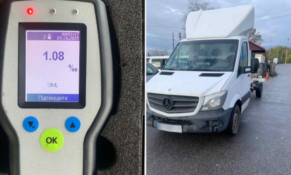 У Вінниці зупинили водія напідпитку рівень алкоголю у п'ять разів перевищив норму У Вінниці зупинили водія напідпитку рівень алкоголю у п'ять разів перевищив норму