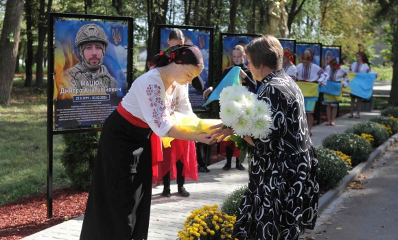 У Вінницькій громаді відкрили Алею пам’яті та надії, присвячену полеглим та безвісти зниклим воїнам