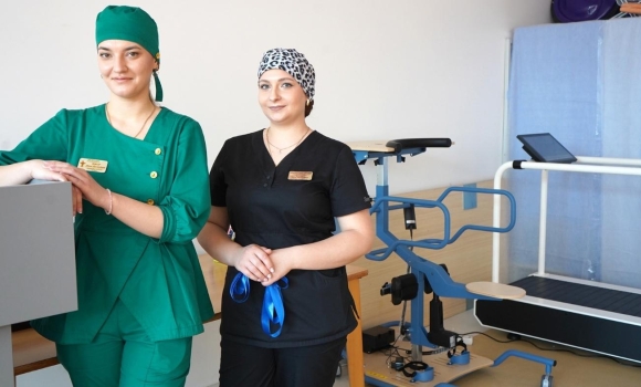 У Вінницькій лікарні швидкої допомоги з’явилось нове обладнання для реабілітації