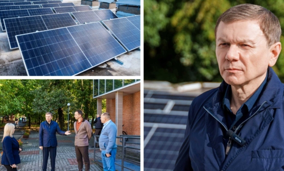 У Вінницькій спортшколі №1 встановили сучасну сонячну електростанцію