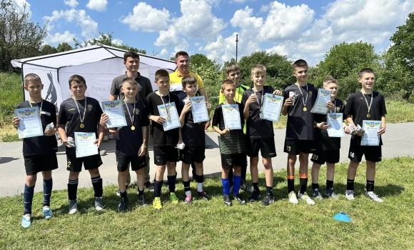 У Вінницько-Хутірському окрузі відбувся перший дитячий турнір з футболу