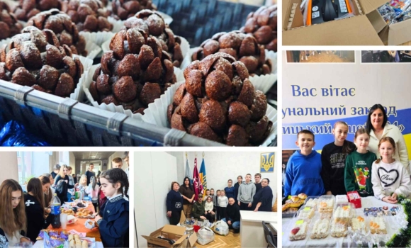 У Вінницькому ліцеї №4 зібрали допомогу для військових У Вінницькому ліцеї №4 зібрали допомогу для військових