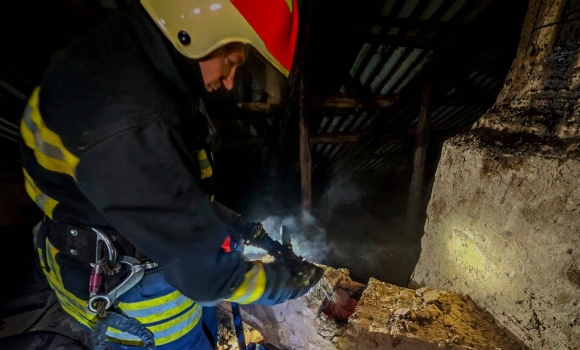 У Вінницькому районі горіла сауна на ліквідацію пожежі викликали рятувальників