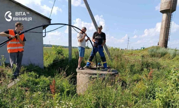 У Вінницькому районі облаштовують нову свердловину для 250 родин, які залишились без води