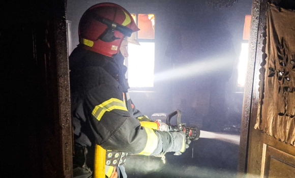 У Вінницькому районі загинув 67-річний чоловік під час пожежі у приватному будинку