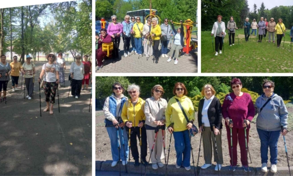 У Вінницькому терцентрі підопічні опановують скандинавську ходу