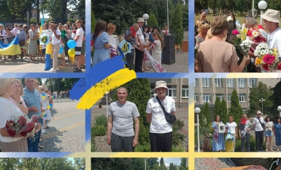 У Ямпільській громаді урочисто зустріли двох земляків, які повернулись з полону