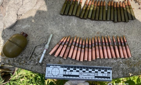 У жителя Ямпільської громади вилучили гранату РГД-5 та патрони