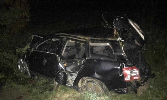 У Жмеринському районі на трасі перекинулась Audi - загинула 17-річна пасажирка