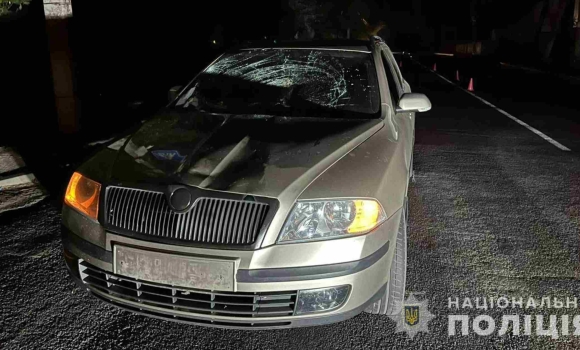 У Жмеринському районі водій Skoda збив 45-річного пішохода
