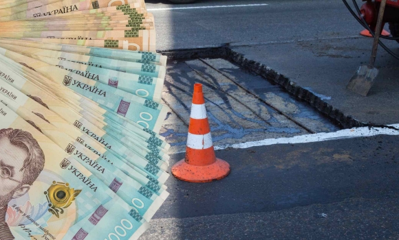 У Жмеринці підрядник привласнив пів мільйона, виділених на ремонт дороги