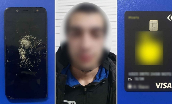 У Жмеринці розбійник з ножем відібрав у чоловіка телефони та банківську картку