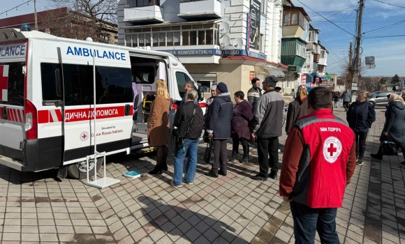 У Жмеринці усім охочим безкоштовно вимірювали рівень глюкози в крові