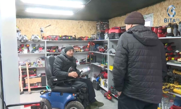 У Жмеринці ветеран після важких поранень, отриманих на фронті, започаткував власну справу