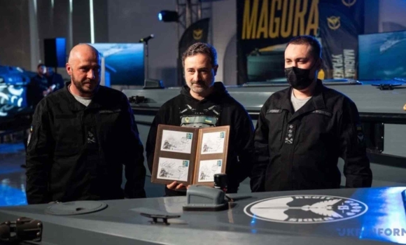 Укрпошта випустила марку на честь збиття Су-30 морськими дронами MAGURA