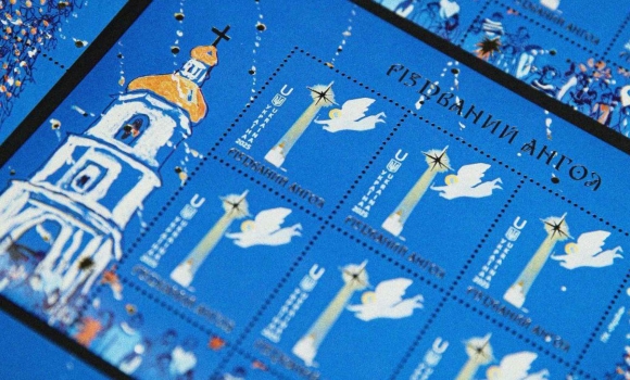 Укрпошта випустила нову святкову марку — «Різдвяний Янгол»