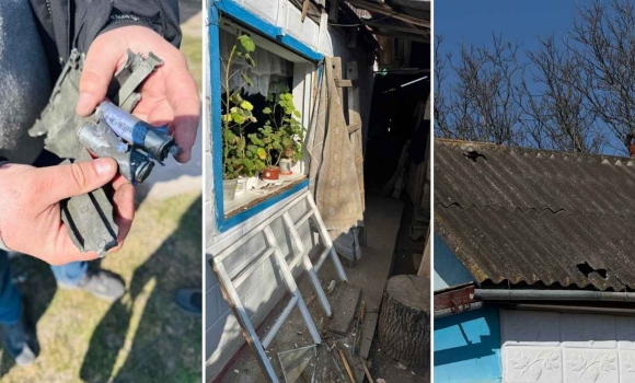 Уламки “шахедів” у Крижопільській громаді пошкодили десять будинків