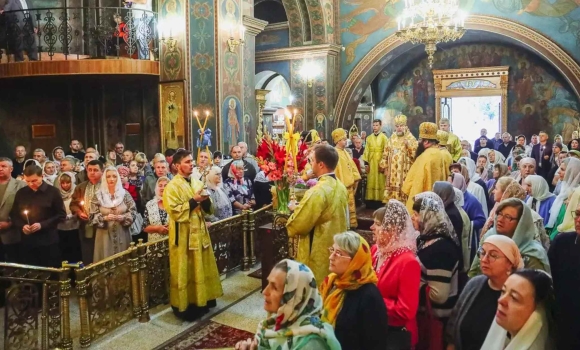В День Незалежності у кафедральному соборі Вінниці молились за Україну