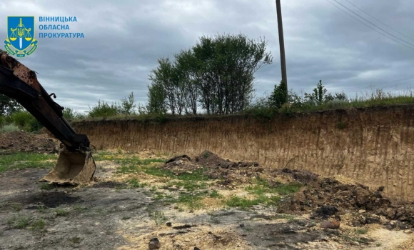 В Гайсинському районі підприємці незаконно видобували надра для будівельних матеріалів